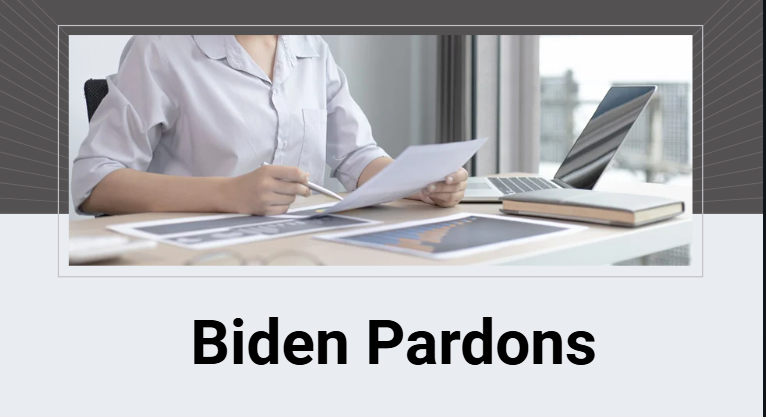 Biden Pardons Biden Pardons