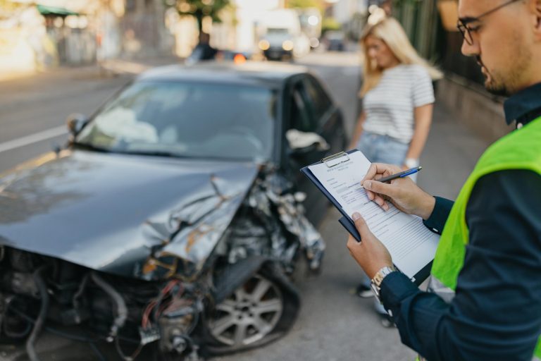 How a Recorded Statement After a Crash Can Affect Insurance Payments Car accident insurance claim documents and recorded statement preparation